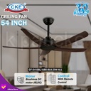 Kipas Angin Gantung Plafon Baling Dekorasi 54" Inch Ceiling Fan Hias