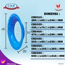 Centrifugal Fan Inlet Ring 560mm Ducting Ring Sparepart Centrifugal