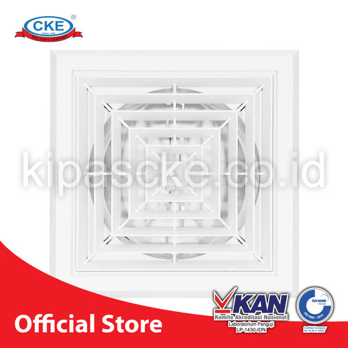 Grill Plafon Kotak 5 inch Diffuser Plafon Kotak 5 inch 4 Way