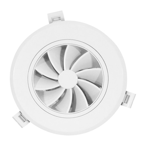 Grill penutup inline duct 4 inch Ceiling Round Air Grill 4 inch ABS