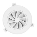 Grill penutup inline duct 4 inch Ceiling Round Air Grill 4 inch ABS
