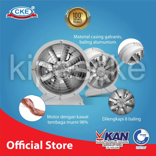 Axial Fan Direct Drive 40" Inch 11KW 380V Blower Axial Galvanis