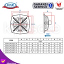 Kipas Exhaust Fan Extra Strong 20" Inch Penyedot Udara Heavy Duty