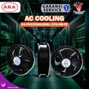 Blower Kipas Fan Panel Cooling Fan AC 8” Inch 22 CM Bulat Ball Bearing