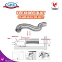 Aluminium Selang Flexible Ducting Semi Rigid 6" Inch 15 CM - 3 meter