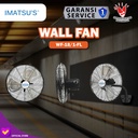 Kipas Angin Dinding Wall Fan 18" Inch 45 CM Kipas Tornado Baling Besi