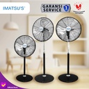 Stand Fan Kipas Angin Berdiri 18 Inch Besi Kipas Angin Tornado 18"