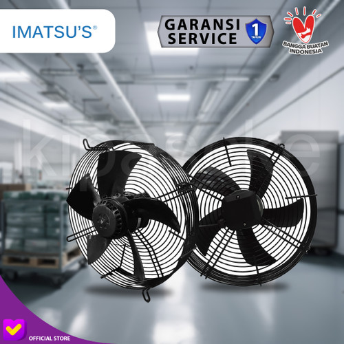 Axial Fan 12" Inch 220V 1400RPM Fan Condensor Chiller Kipas Condenser