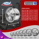 Drum Fan Stainless Steel 28" Kipas Drum Axial Blower Exhaust Fan