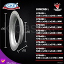 Centrifugal Fan Inlet Ring 560mm Ring Sparepart Centrifugal Blower