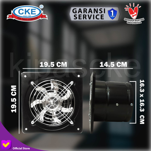 Exhaust Plafon Besi 6 Inch Booster Fan Plafon 6 Inch Exhaust 6 Inch