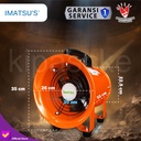 Portable Ventilator / Blower / Exhaust 8 Inch External Rotor Motor