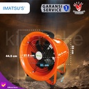 Portable Ventilator / Blower / Exhaust 12 Inch External Rotor Motor
