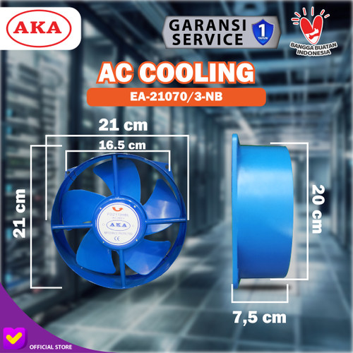 Axial Fan / Kipas Pendingin Mesin Las 8 Inch 380V VAC Kipas Travo Las