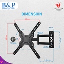 Bracket Braket TV LC LED Wall Mount 14" - 55" Inch Tilt Swivel 180