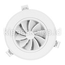 Grill Diffuser Plafon 8" Inch Ceiling Round Air Grill Bulat AC Ducting
