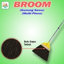 GUNUNG SEWU BROOM MULTI PIECE - Sapu Ijuk Dengan Tongkat 3 Bagian