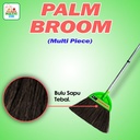 PALM BROOM MULTI PIECE - Sapu Dengan Tongkat 3 Bagian Besi Ringan