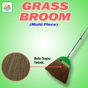 GRASS BROOM MULTI PIECE - Sapu Rumput Tongkat 3 Bagian Berkualitas