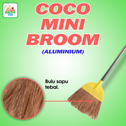 COCO MINI BROOM ALUMINIUM