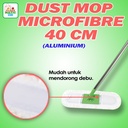 DUST MOP MICROFIBRE 40 CM ALUMINIUM