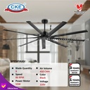 Kipas Angin Plafon Gantung Modern 96 Inch 9 Blade Ceiling Fan Dekorasi
