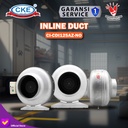Centrifugal Duct Inline Fan CKE 5 Inch Inline Duct Fan Blower Hisap