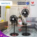 Kipas Angin Berdiri / Kipas Angin Tumpu / Stand Fan 10" Inch