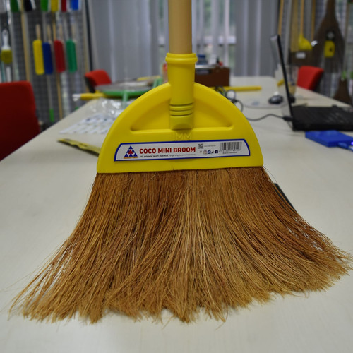 Clean Matic Coco Mini Broom Refill Isi Ulang Sapu Ijuk Lantai Tebal Sapu Duk