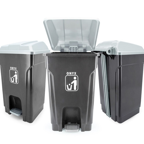 Onyx Vigo 50 liter Tempat Sampah Injak Outdoor Trash Can D-0009