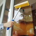 Clean Matic Window Squeegee Aluminium Pembersih Kaca Multifungsi