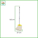 WIDE MOP MULTI PIECE - Alat Pel Lantai Dengan Tongkat 3 Bagian Ringan