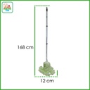 GRAND ULTRA MICROFIBRE MULTI PIECE - Alat Pel Lantai 3 Bagian Tongkat