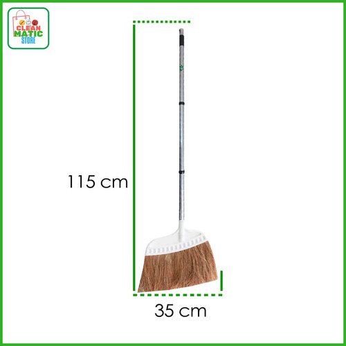 COCO ANGLE BROOM MULTI PIECE - Sapu Dengan Tongkat 3 Bagian Ringan