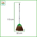 GRASS BROOM MULTI PIECE - Sapu Rumput Tongkat 3 Bagian Berkualitas