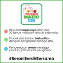 Clean Matic Coco Mini Broom Refill Isi Ulang Sapu Ijuk Lantai Tebal Sapu Duk