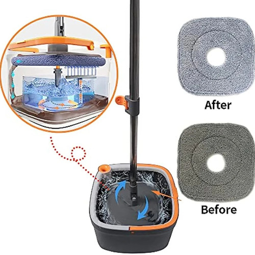 REFILL SPIN MOP 008 - Isi Ulang Pel Putar Bentuk Kotak Berkualitas