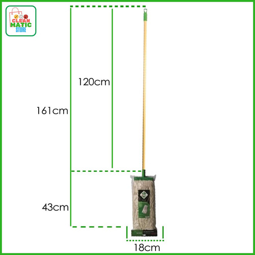 WET MOP EXTRA LONG ALUMINIUM