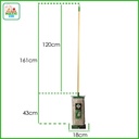 WET MOP EXTRA LONG ALUMINIUM