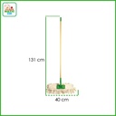 DUST MOP COTTON 40 CM ALUMINIUM