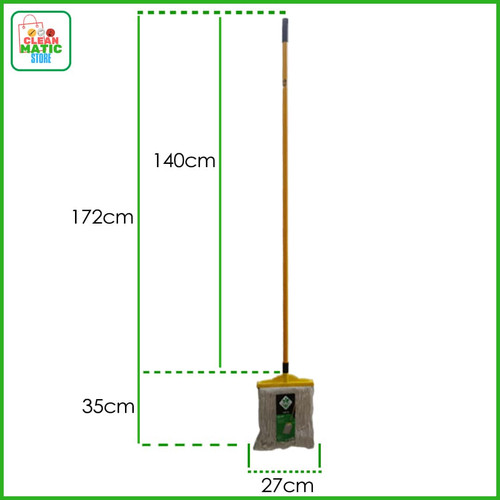 WIDE MOP ALUMINIUM ( ALAT PEL LEBAR TONGKAT ALUMINIUM )