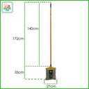 WIDE MOP ALUMINIUM ( ALAT PEL LEBAR TONGKAT ALUMINIUM )