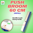 Isi ulang push broom 60 cm