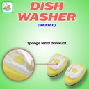 Scrubber Sponge Refill with Handle 001