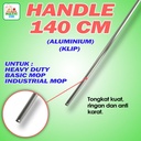 Clean Matic - Tongkat Aluminium (Heavy Duty Mop dan Industrial)