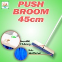 Clean Matic - Push Broom 45 CM Sapu Outdoor