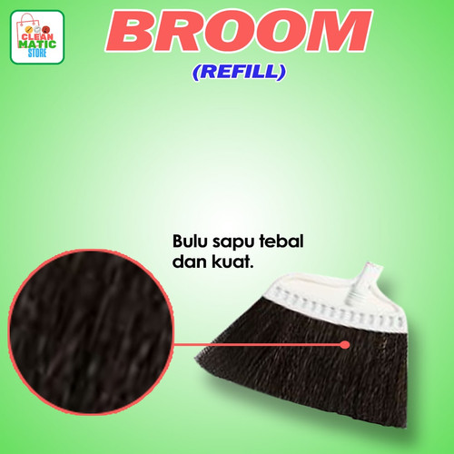 Clean Matic - Isi Ulang Broom