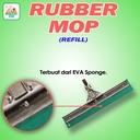 Clean Matic - Kepala Pendorong Air ( Rubber Mop Head )