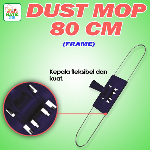 Clean Matic - Frame Pendorong Debu 80 cm