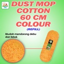 Clean Matic - Isi Ulang Dust Mop Cotton 60 CM Colour (Refill)